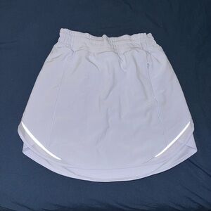 Lululemon Hotty Hot Skort - Light Grey Blue